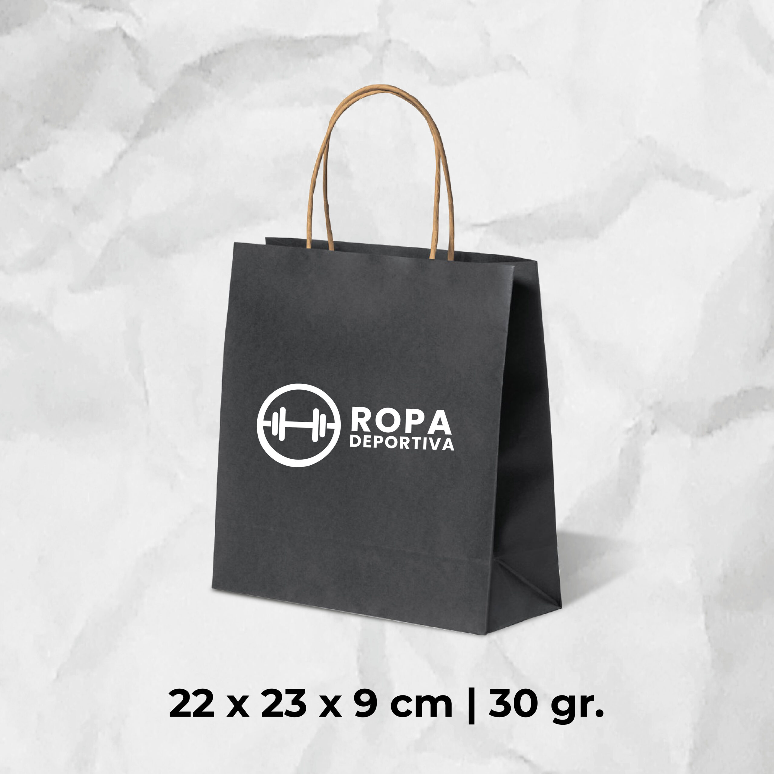 Bolsas de Papel Negras - Imagen 4