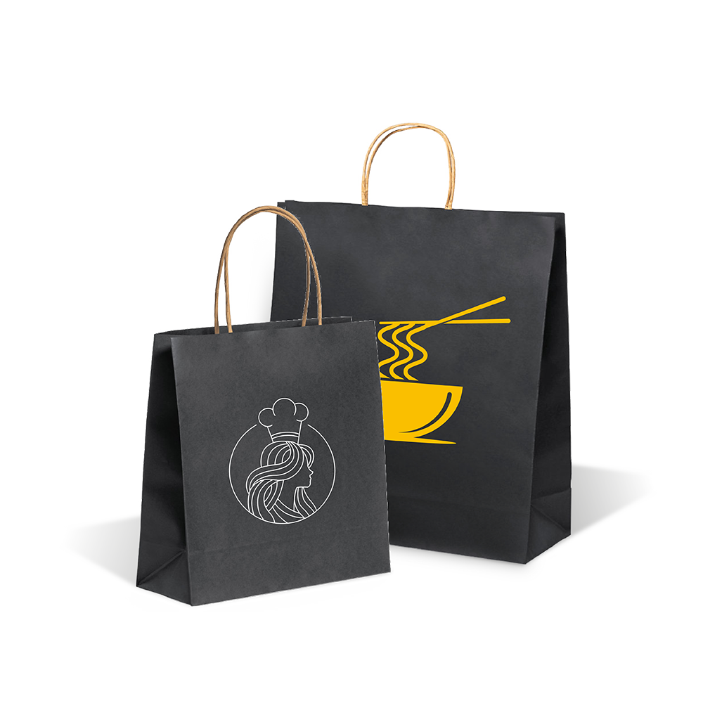 Bolsas de Papel Negras