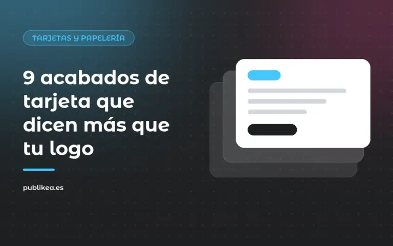 9 acabados de tarjeta de visita que dicen más que tu logo